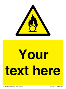 Custom Oxidising Sign